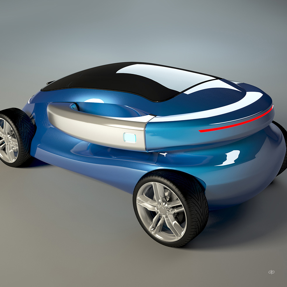 Toy car, 3D